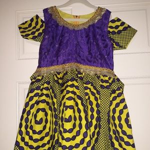 Ankara/ African Children's Dress